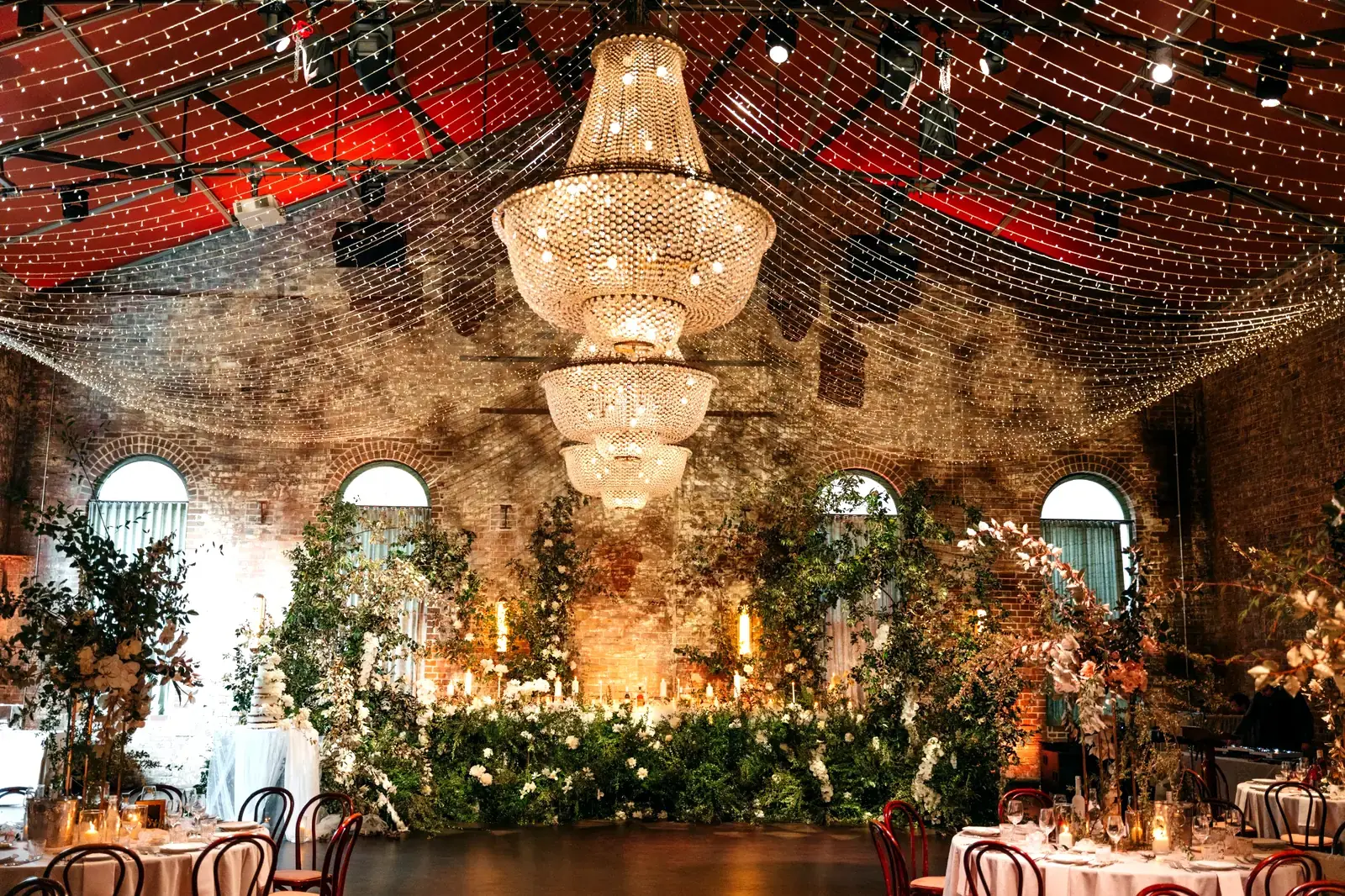 Wedding Reception Chandelier Grounds