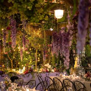 A true wedding wonderland ✨💜 A highlight of the year that's been, we had an amazing time creating this space for Joanna & Riccardo's wedding night. Focusing on the delicate, intricate and unique - like this violet hanging delphinium - we brought a touch of magic to The Garden.

Florals & Styling: @thegroundsfloralsbysilva
Photography: @moniquethephotographer
Bride & Groom: @joanna.c.10 & @empire_dj_official
Venue: @thegrounds // @thegroundsevents

#TheGroundsFloralsBySilva