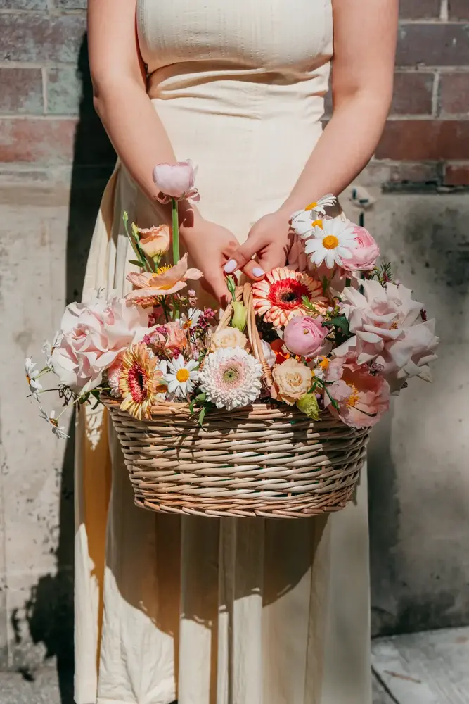 1. Lush Flower Basket thumbnail